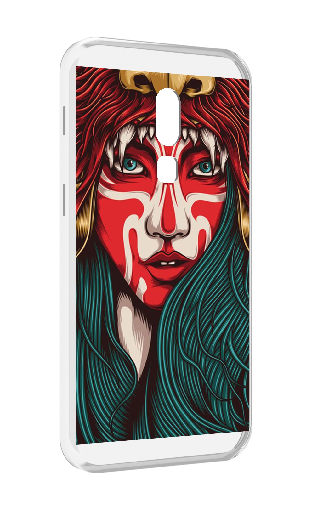 

Чехол MyPads девушка-в-маскировке для Meizu V8, Прозрачный, Tocco