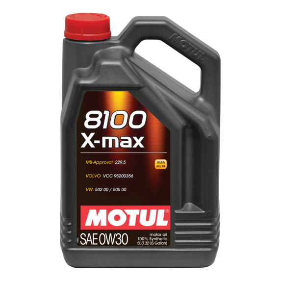 Моторное масло Motul 8100 X-Max 0W30 5л