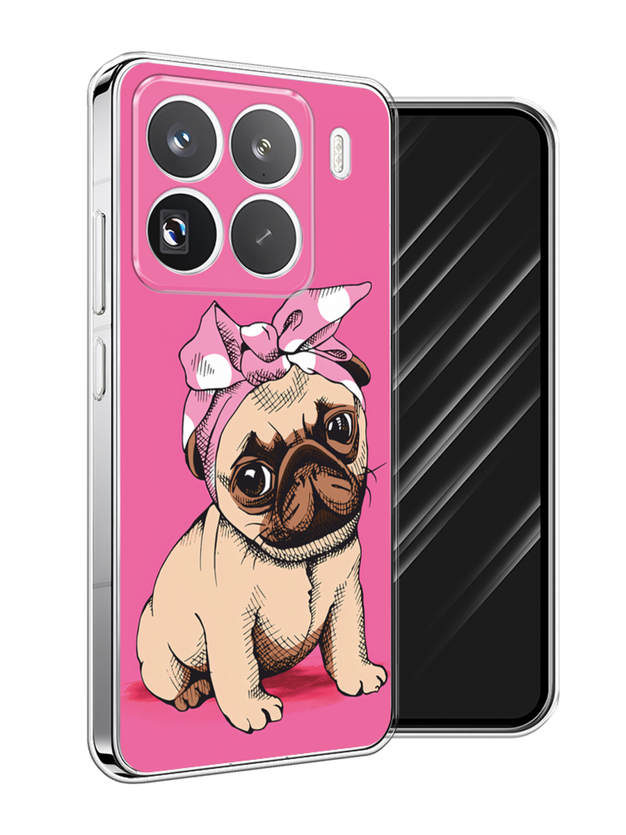 

Чехол Awog на Xiaomi 15 Pro "Dog Pin-Up", Розовый;бежевый, 323750-1