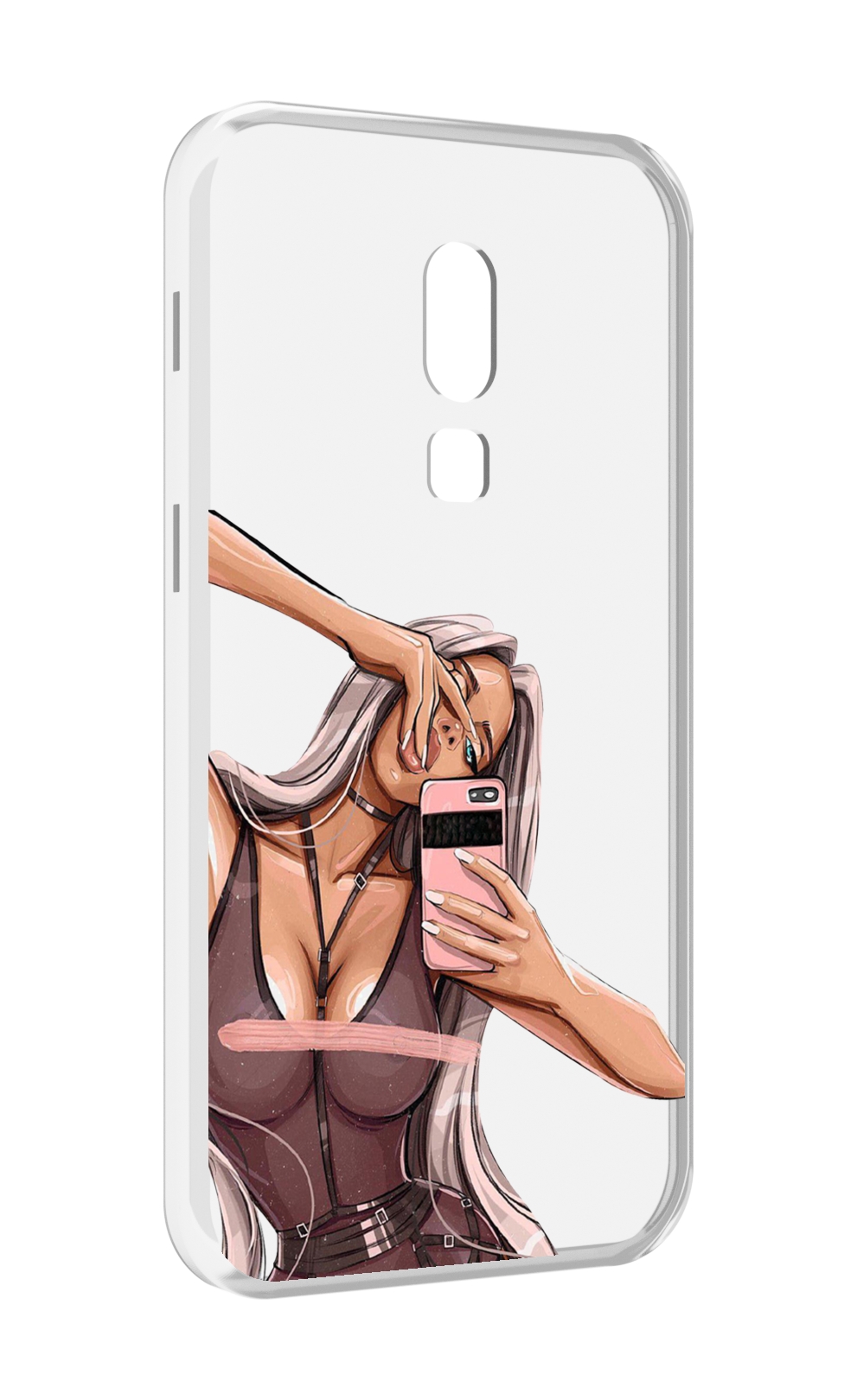 

Чехол MyPads девушка-в-прозрачной-одежде для Meizu V8, Прозрачный, Tocco