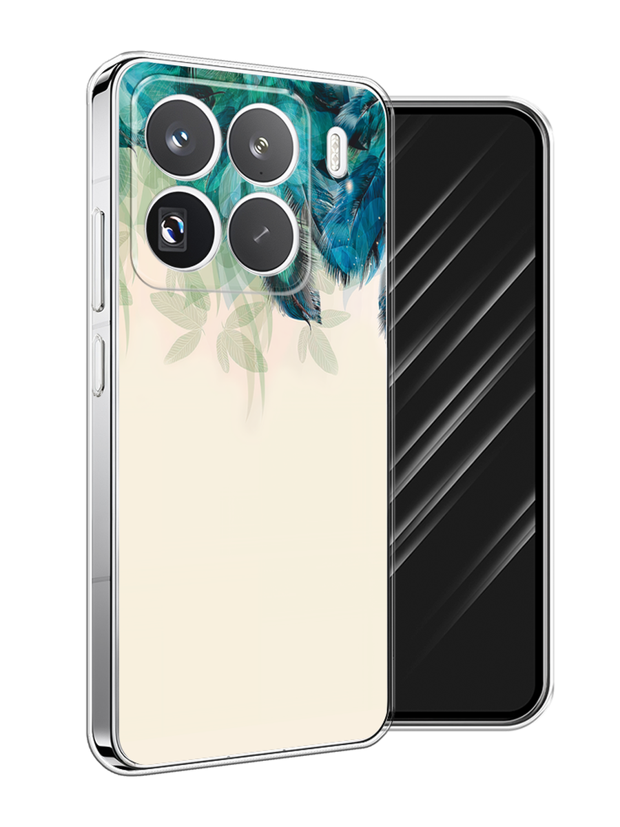 

Чехол Awog на Xiaomi 15 Pro "Перья голубого цвета", Бежевый;синий;бирюзовый, 323750-1