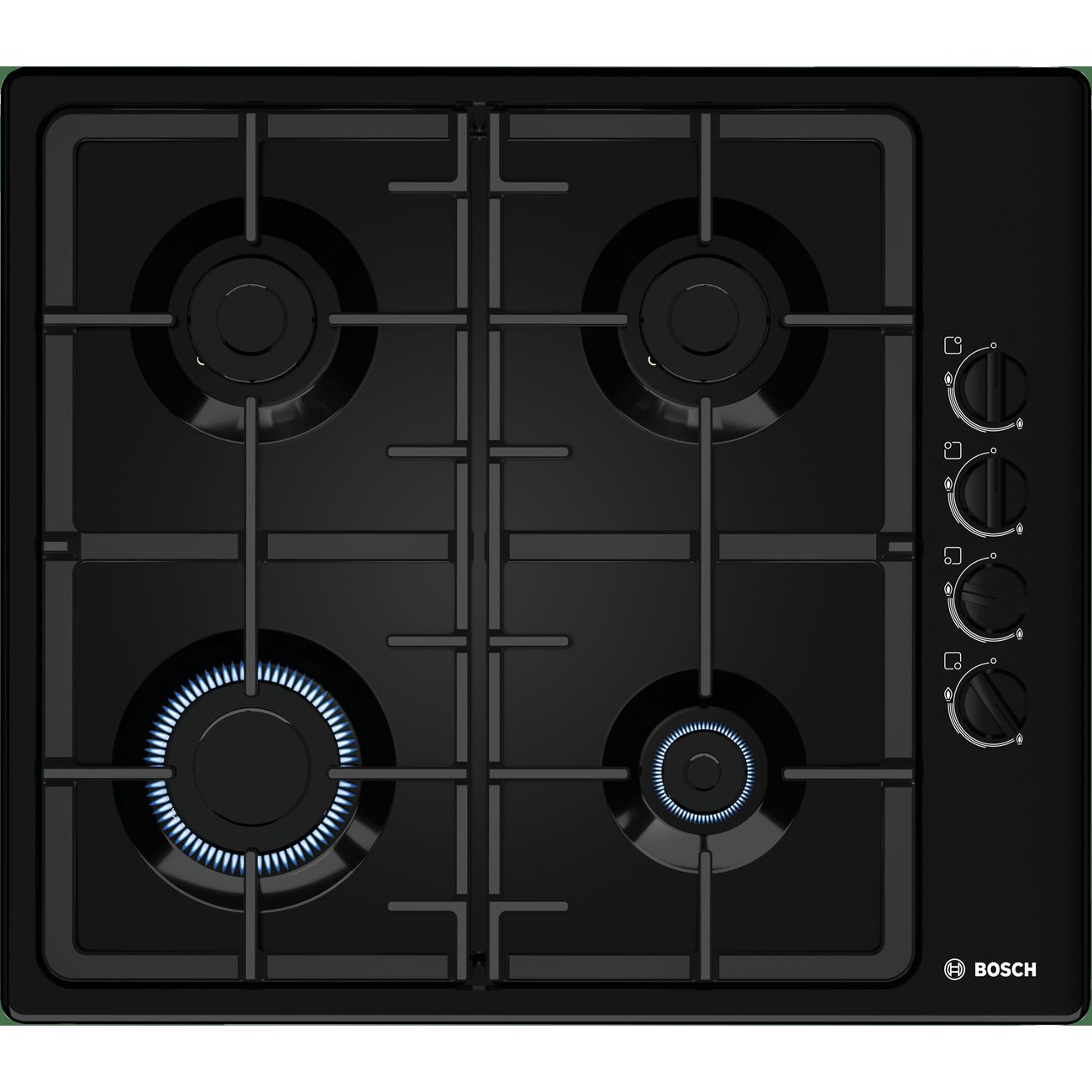 

Встраиваемая газовая панель Bosch PBP6C6B93R, Serie|2 PBP6C6B93R