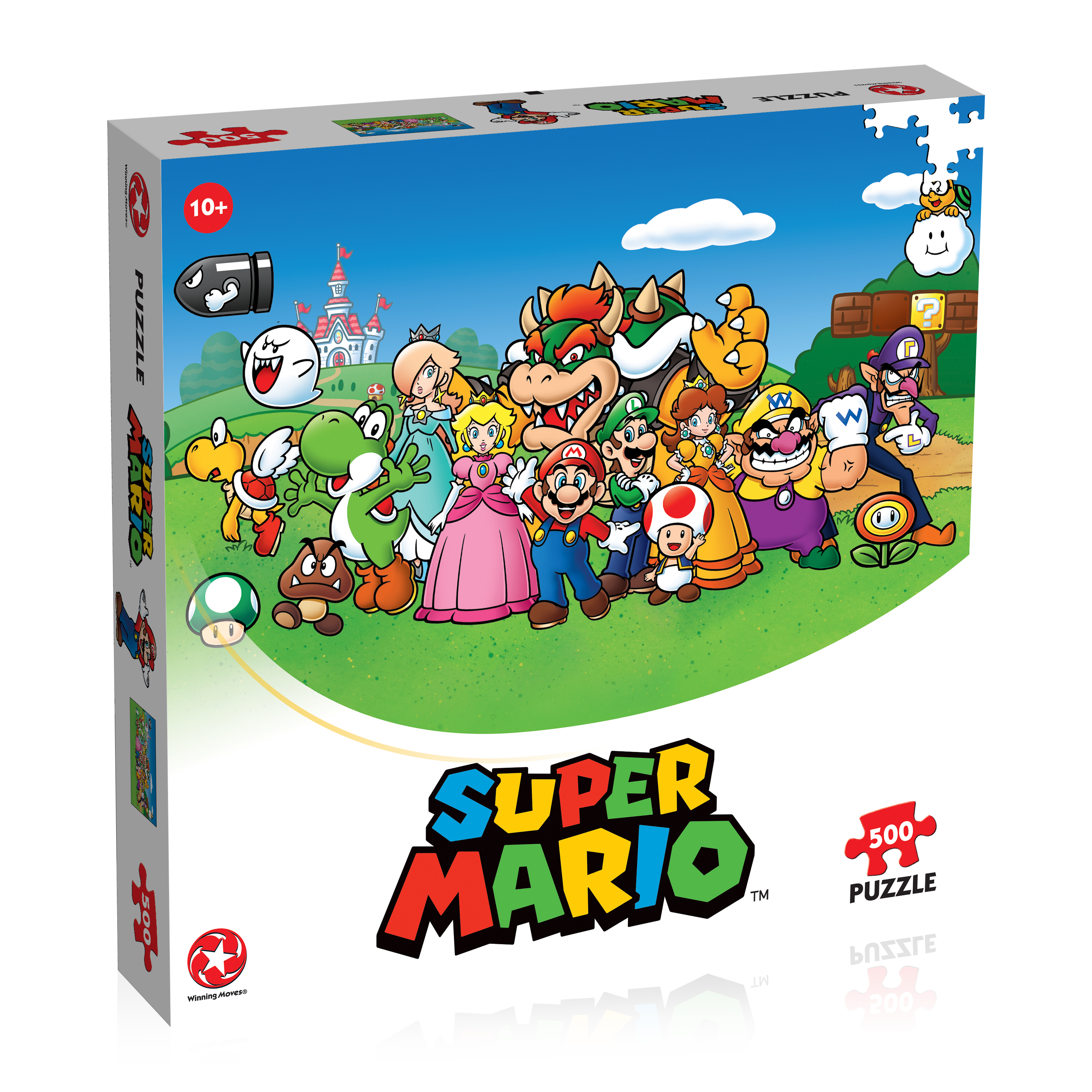 

Пазл Winning Super Mario Moves Марио и друзья 500 деталей, Марио и друзья