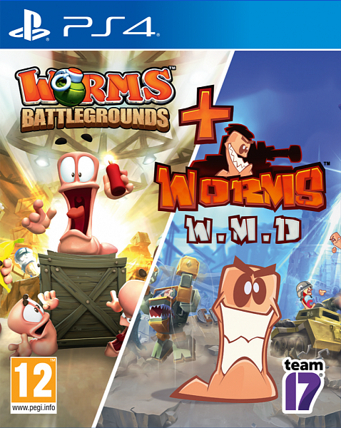 фото Игра worms battlegrounds + worms wmd для playstation4 team 17