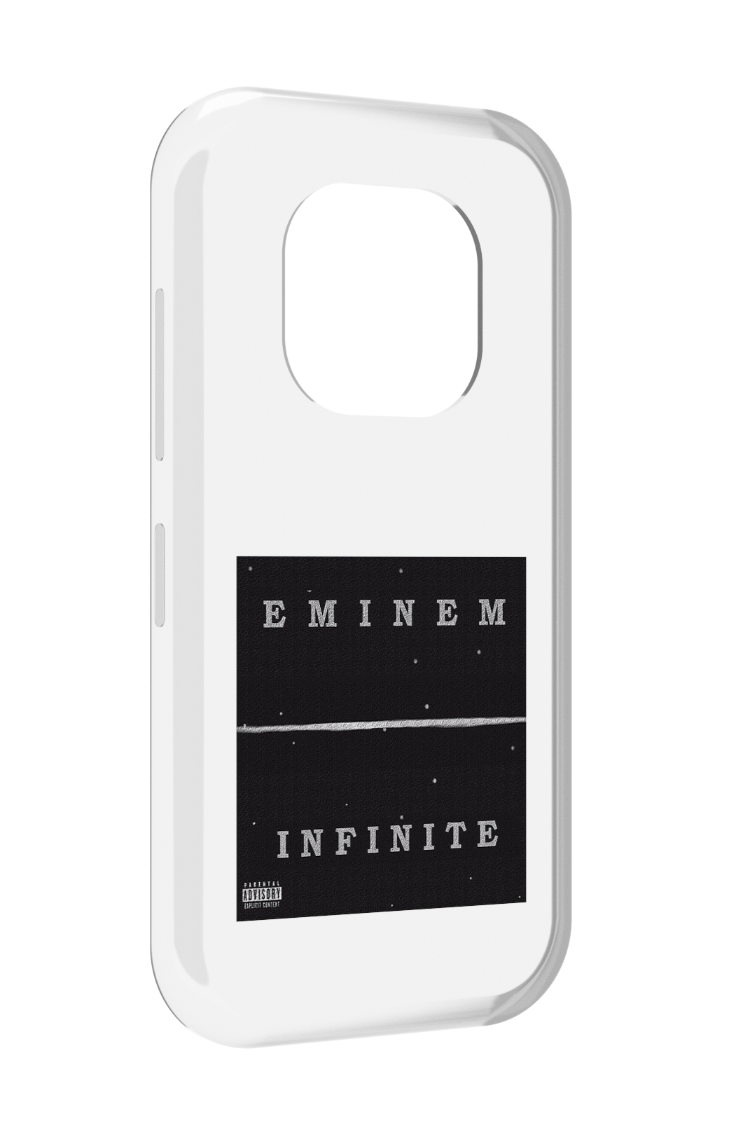 

Чехол задняя-панель-накладка-бампер MyPads Eminem INFINITE для Doogee V20 противоударный, Прозрачный, Tocco