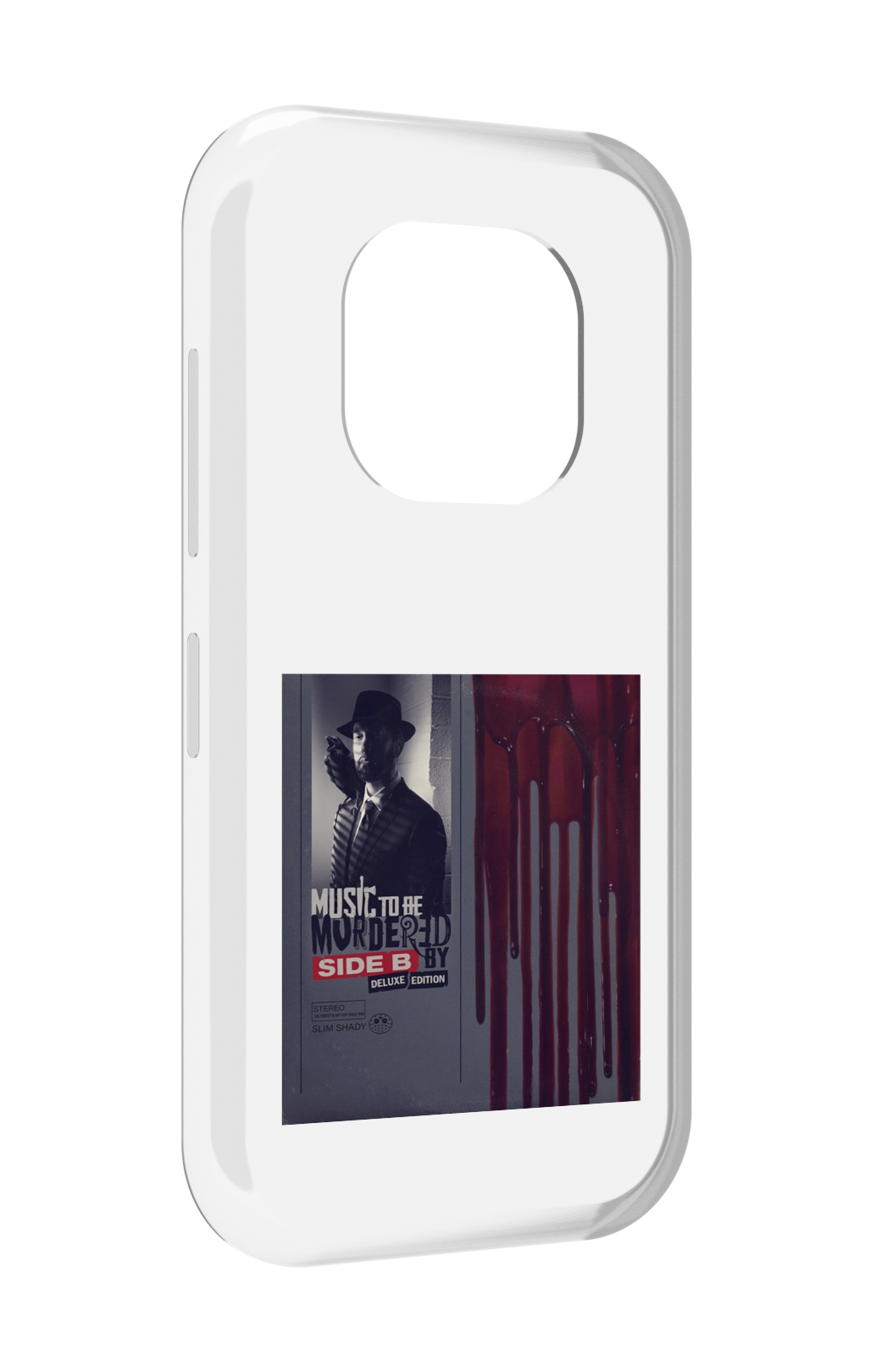 

Чехол MyPads Eminem MUSIC TO BE MURDERED BY для Doogee V20, Прозрачный, Tocco