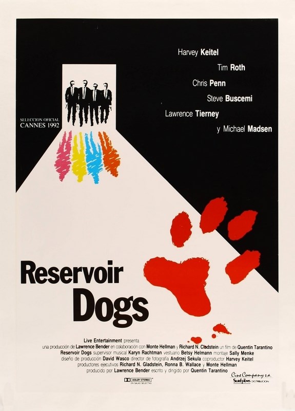 

Постер к фильму "Бешеные псы" (Reservoir Dogs) A4