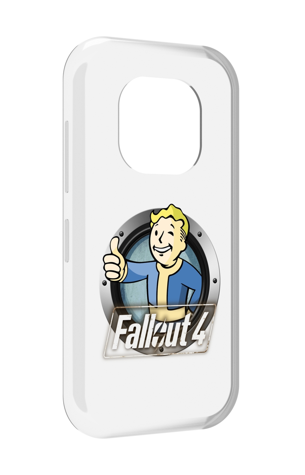 Чехол задняя-панель-накладка-бампер MyPads Fallout-4 для Doogee V20 противоударный