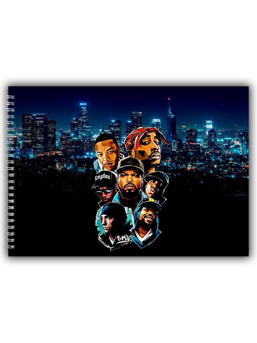 

Альбом для рисования DRABS Рэпер Rap Gods (City)