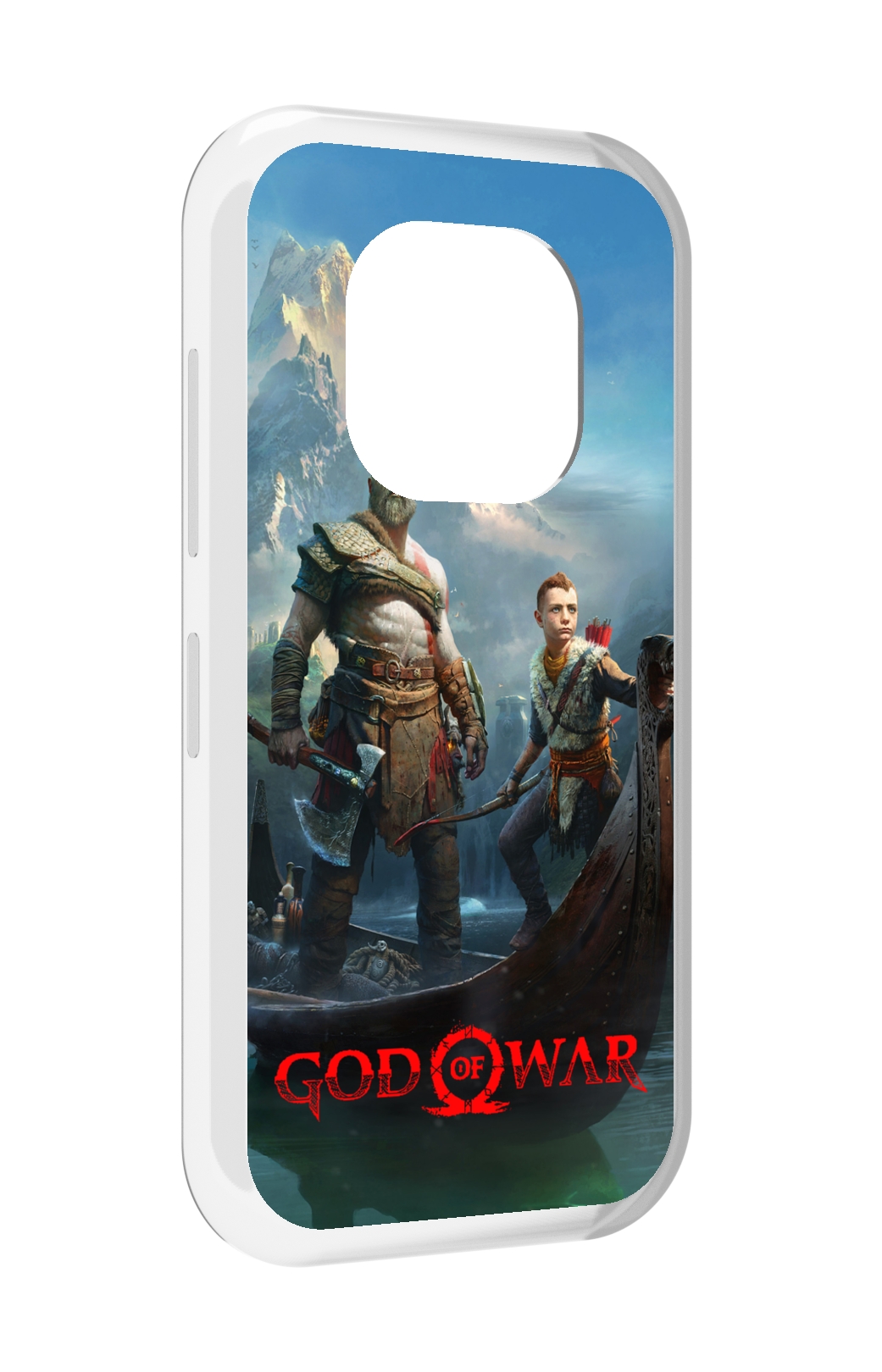 

Чехол MyPads God Of War Кратос Атрей для Doogee V20, Прозрачный, Tocco