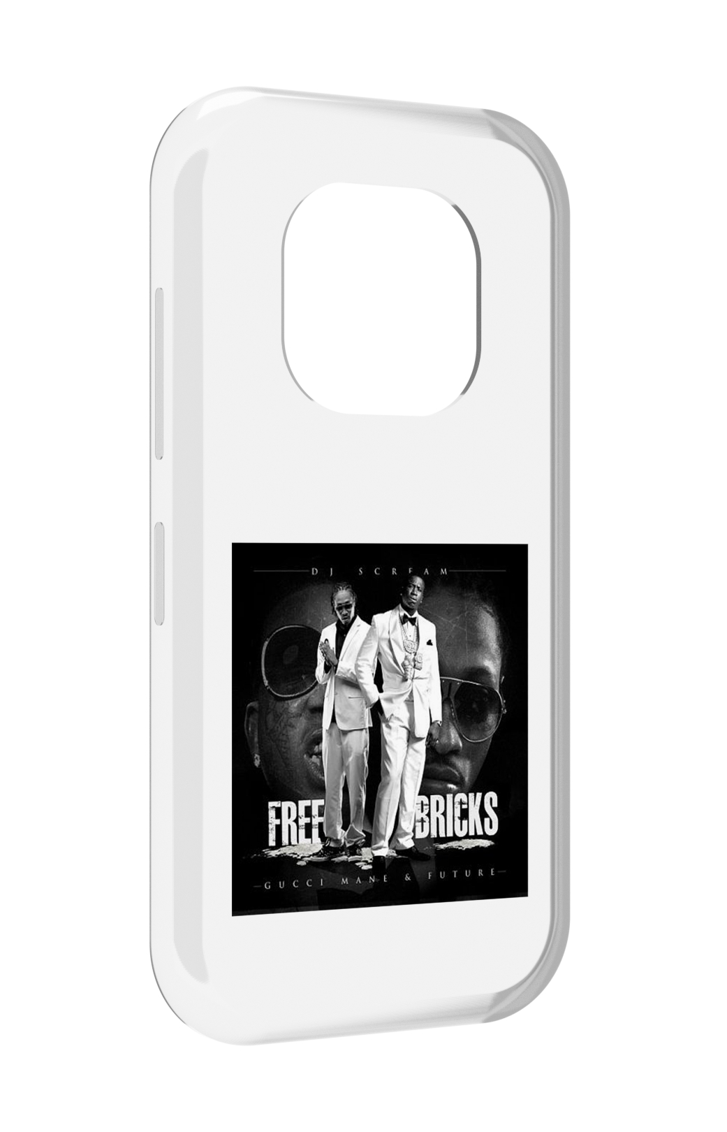 

Чехол MyPads Gucci Mane & Future - Free Bricks для Doogee V20, Прозрачный, Tocco