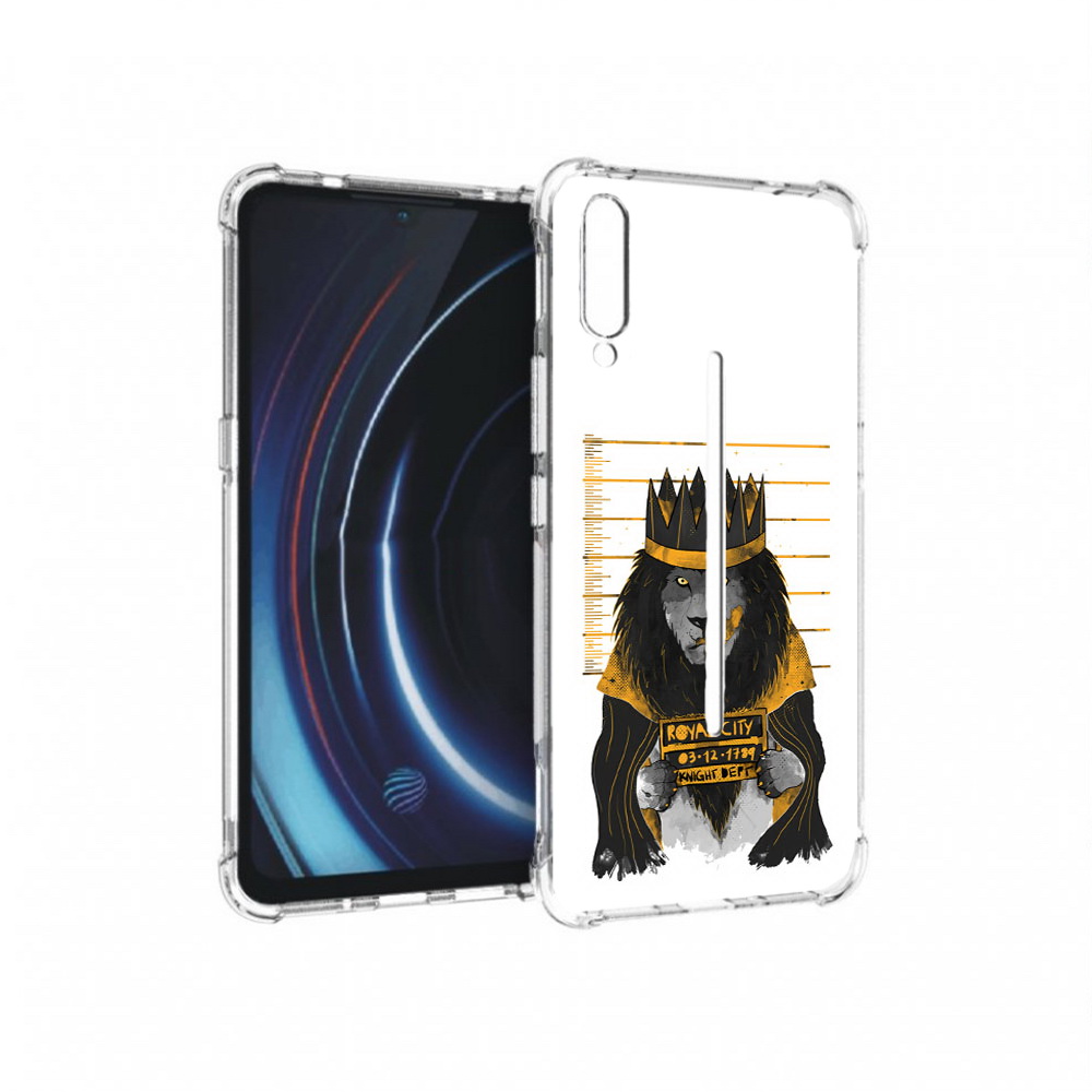 

Чехол MyPads Tocco для Vivo iQOO лев в законе (PT226955.389.435), Прозрачный, Tocco