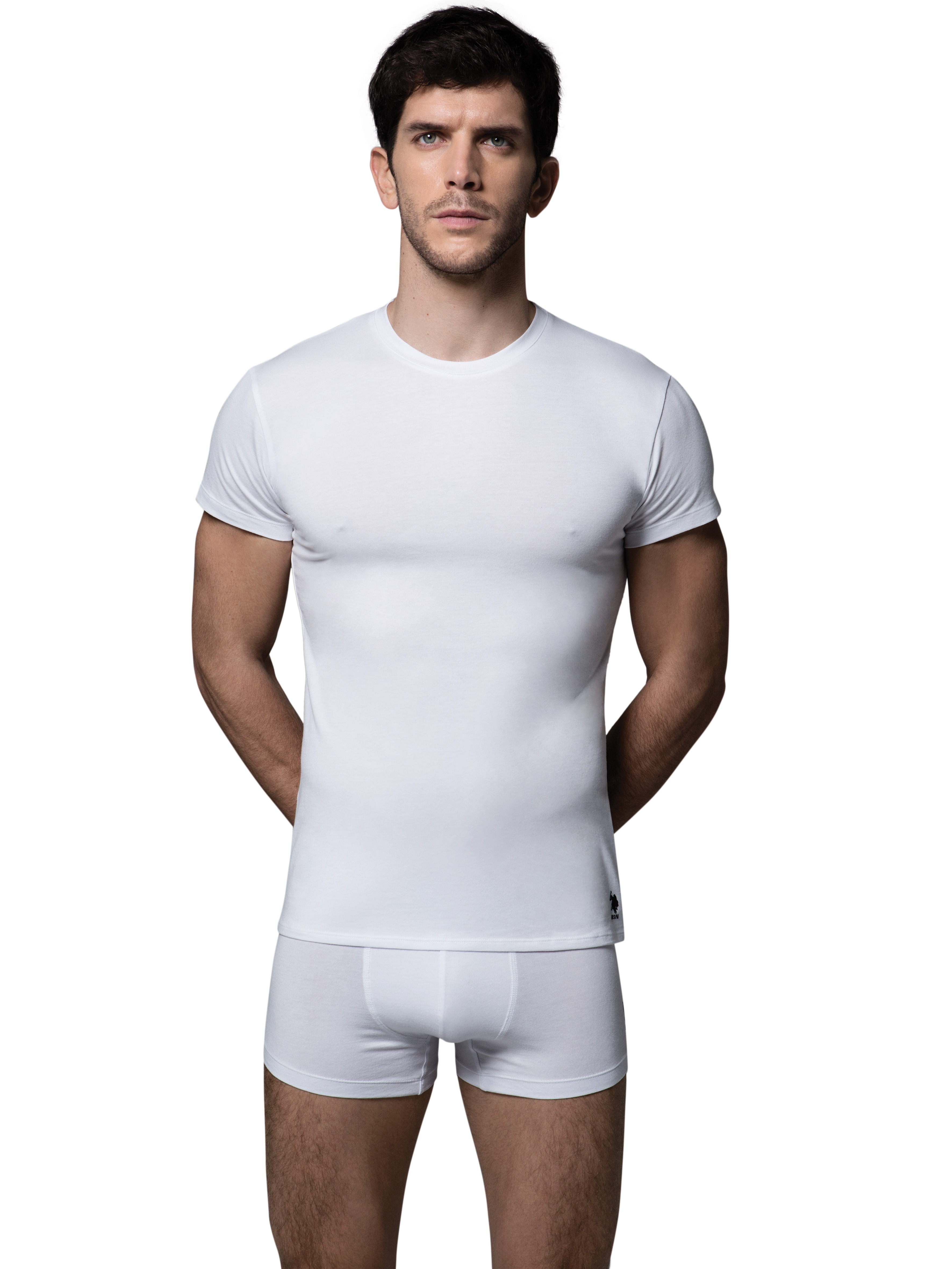 

Комплект футболок мужских U.S. POLO Assn. 80197 черных XL, 80197