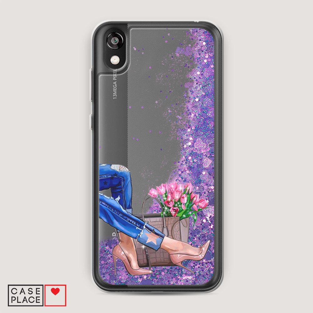 

Чехол Awog на Honor 8S/Huawei Y5 2019 "Каблучки", Разноцветный, 69092-1