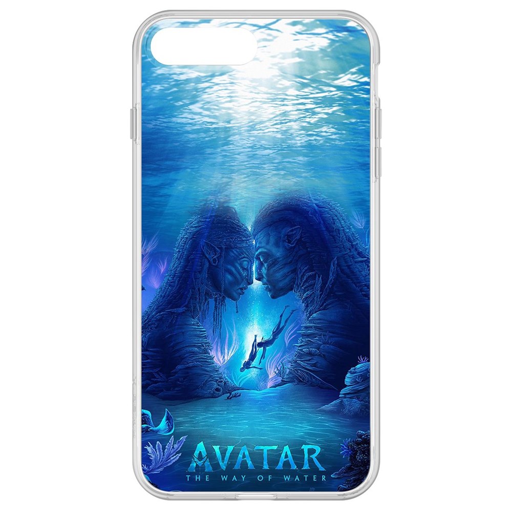 

Чехол-накладка Krutoff Clear Case Аватар - Рифы для iPhone 7 Plus, Прозрачный