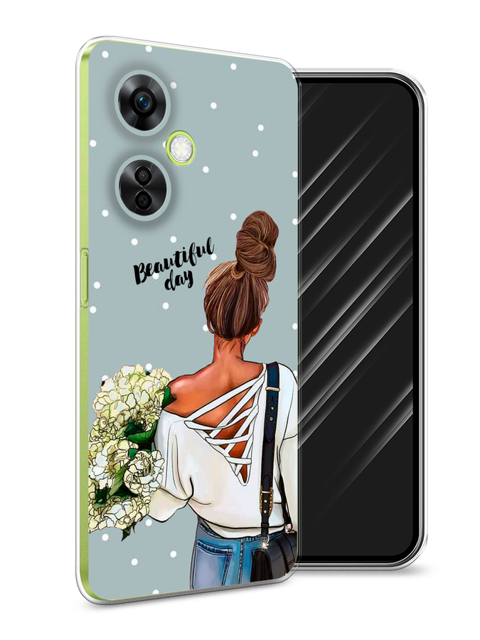 

Чехол Awog на OnePlus Nord N30 5G/Nord CE3 5G/Nord CE3 Lite "Beautiful day", Голубой;коричневый;бежевый, 153950-1