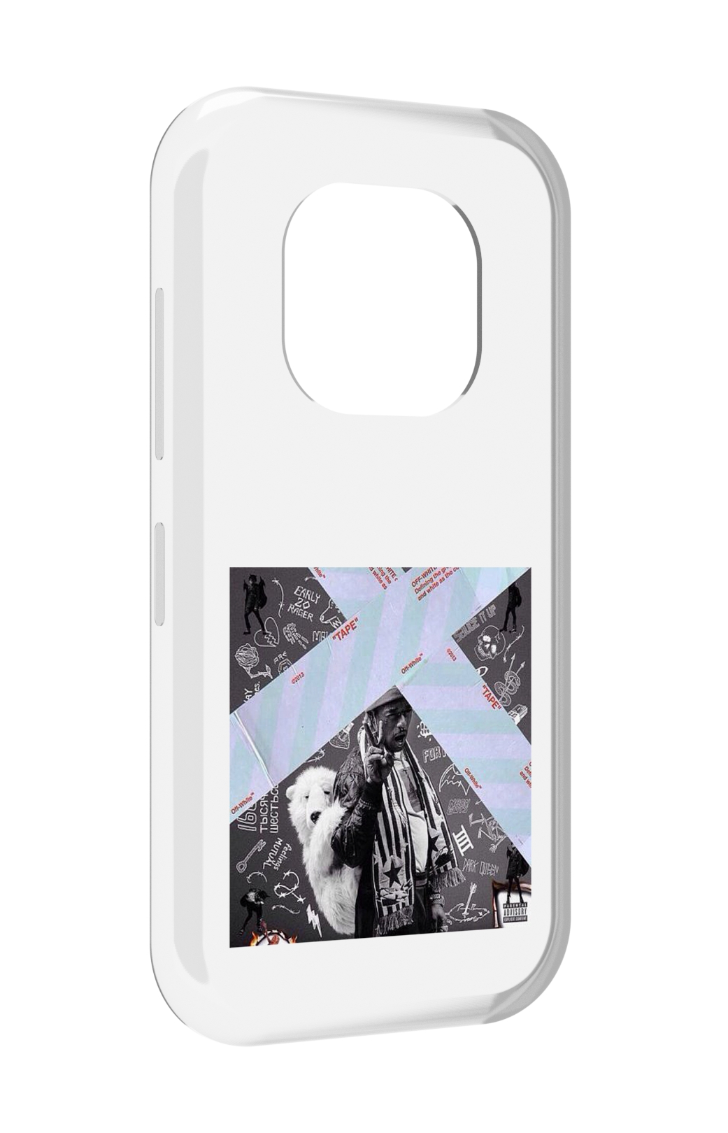 

Чехол MyPads Lil Uzi Vert - Luv Is Rage 2 для Doogee V20, Прозрачный, Tocco