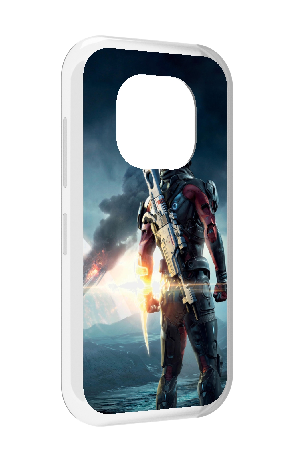 

Чехол MyPads Mass Effect Andromeda Ryder для Doogee V20, Прозрачный, Tocco