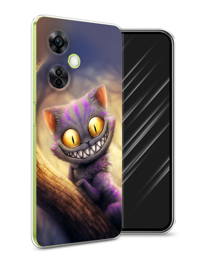

Чехол Awog на OnePlus Nord N30 5G/Nord CE3 5G/Nord CE3 Lite "Cheshire Cat", Фиолетовый;желтый, 153950-1
