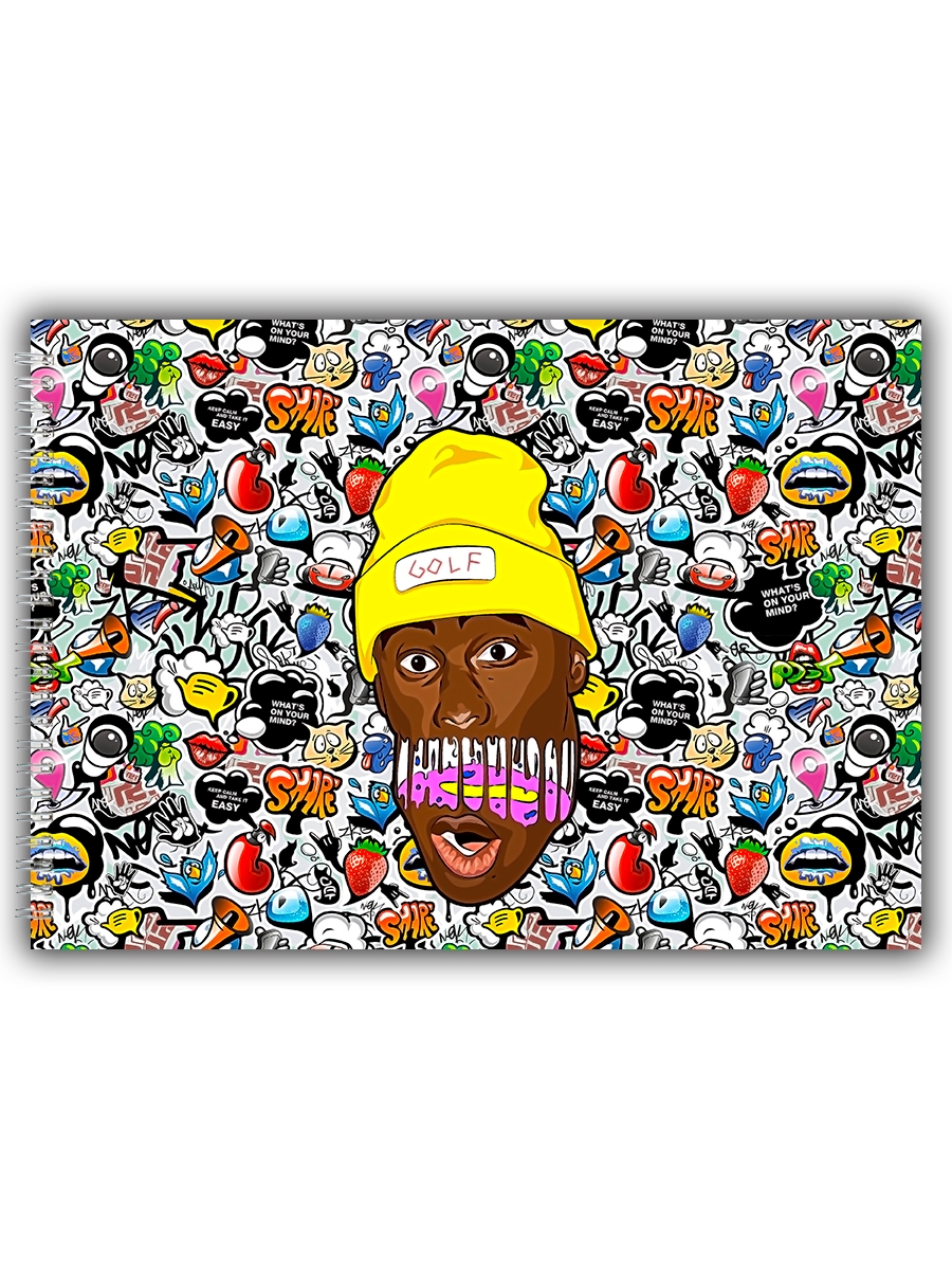 

Альбом для рисования DRABS Рэпер Tyler the creator (stickers)