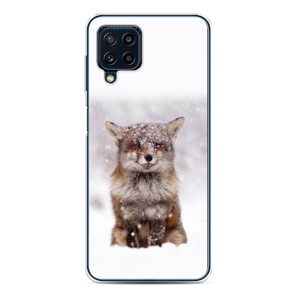 

Чехол на Samsung Galaxy A22/M22/M32 "Зимняя лиса", Белый;серый;коричневый, 2103550-1