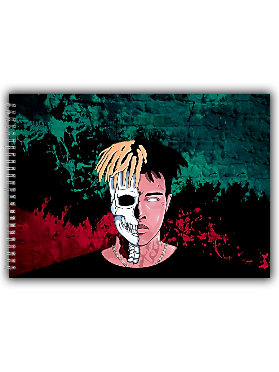 

Альбом для рисования DRABS Рэпер xxxtentacion (Skull)