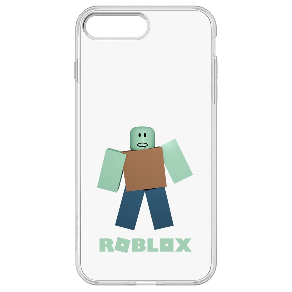 

Чехол-накладка Krutoff Clear Case Roblox-Зомби для iPhone 8 Plus, Прозрачный