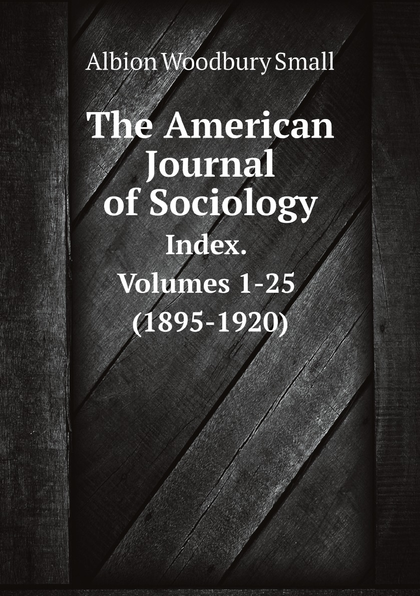 

The American Journal of Sociology