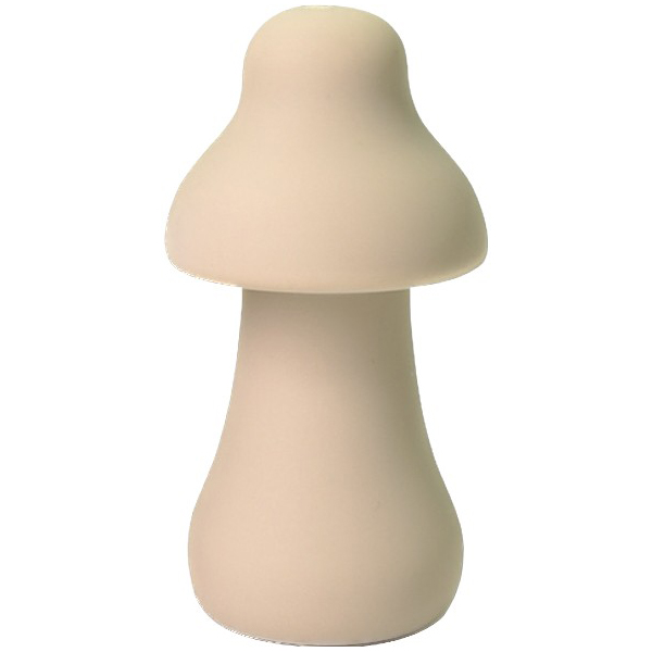 Молочный перезаряжаемый клиторальный стимулятор-грибочек CNT Protruding Mushroom