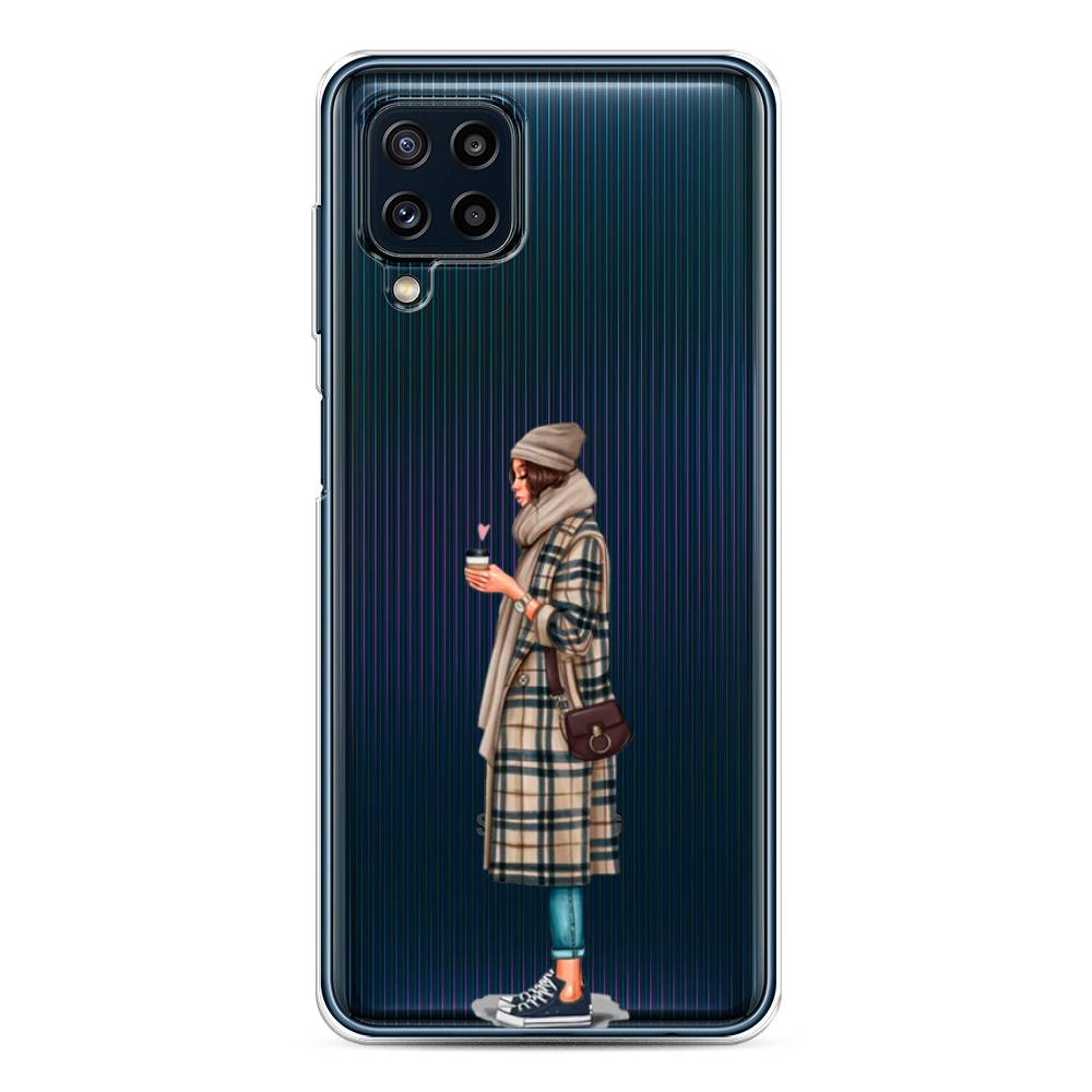 

Чехол на Samsung Galaxy A22/M22/M32 "Утренний кофе", Коричневый;бежевый, 2103550-6