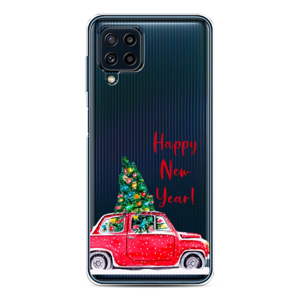 

Чехол на Samsung Galaxy A22/M22/M32 "Happy New Year", Красный;зеленый, 2103550-5