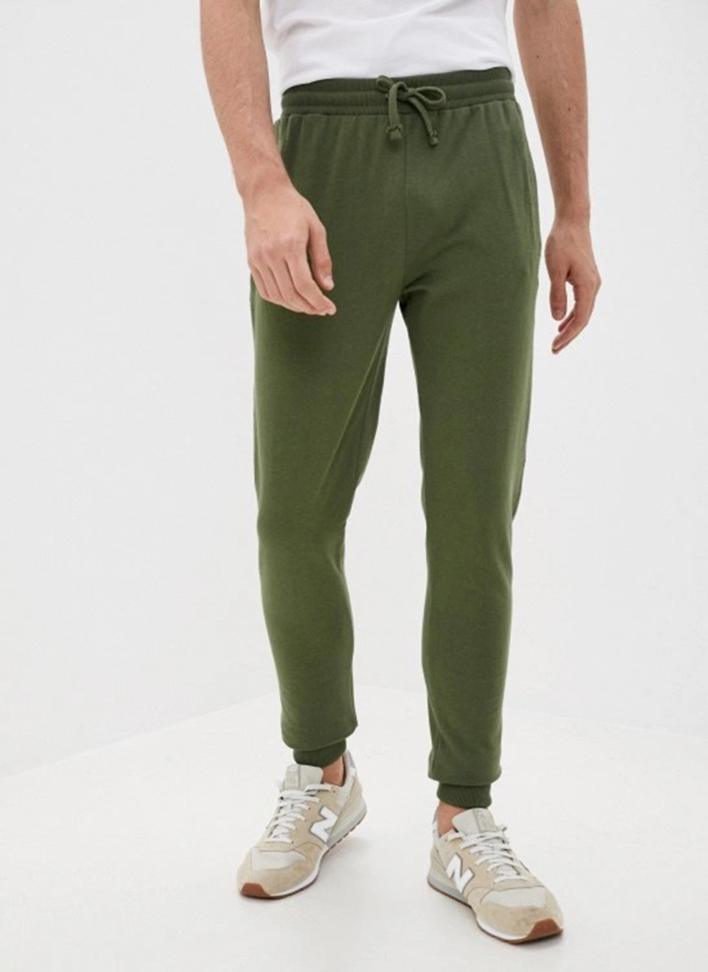 фото Спортивные брюки мужские blacksi 55449 зеленые 54 ru