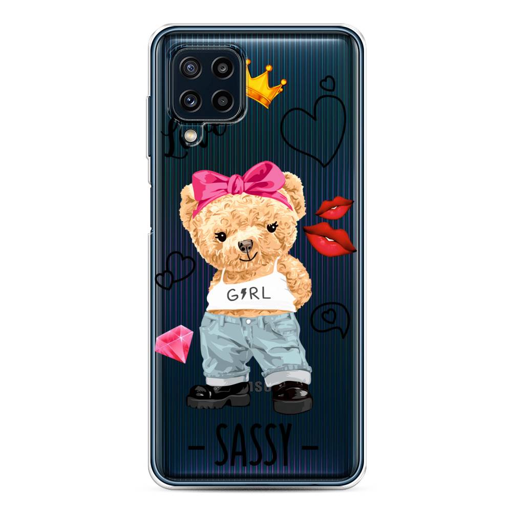 

Чехол на Samsung Galaxy A22/M22/M32 "Sugar Mommy", Голубой;белый;розовый, 2103550-6