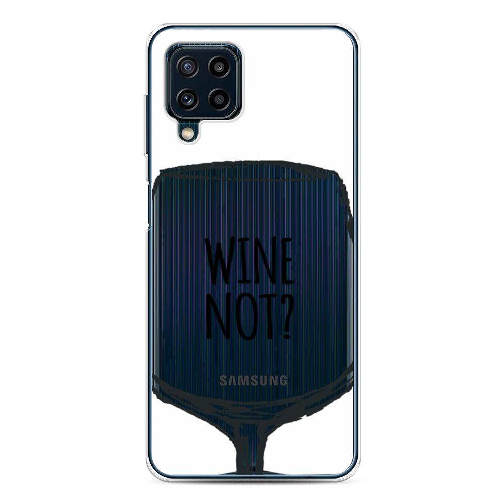 

Чехол на Samsung Galaxy A22/M22/M32 "Wine not white", Белый, 2103550-6