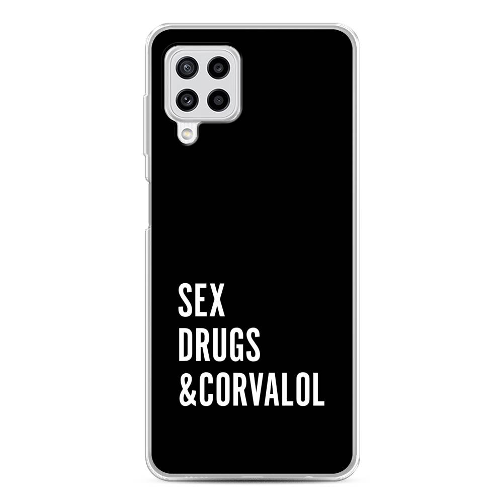 

Чехол на Samsung Galaxy A22/M22/M32 "Corvalol", Черный;серый;белый, 2103450-6
