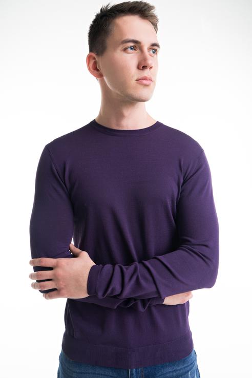 

Джемпер мужской GECH-W24 Genstaro фиолетовый 50 RU, GECH-W24