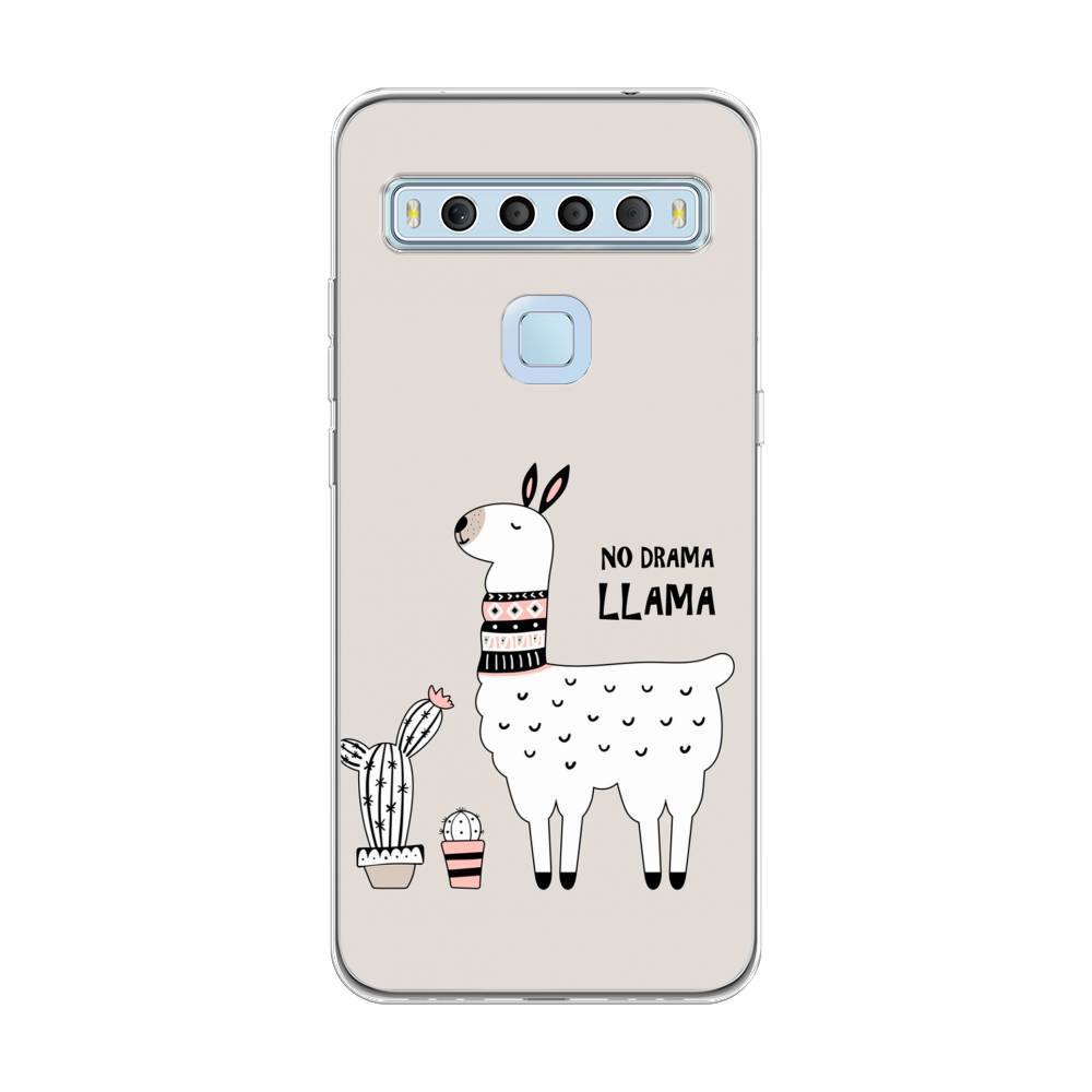 

Чехол Awog на TCL 10L "No drama LLama", Разноцветный, 290250-2