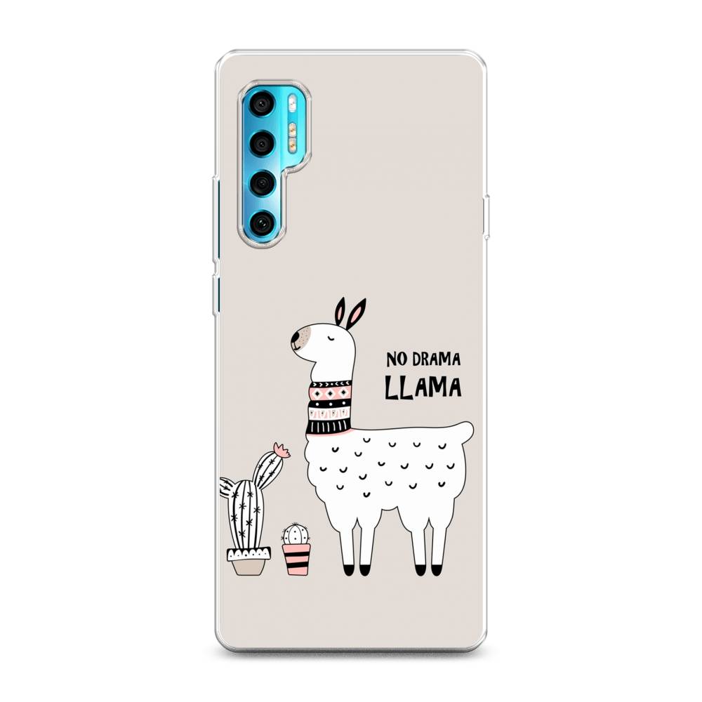 

Чехол Awog на TCL 20 Pro 5G "No drama LLama", Разноцветный, 290850-2