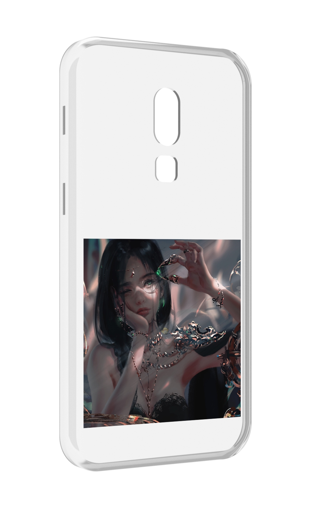 

Чехол MyPads девушка-с-алмазом для Meizu V8, Прозрачный, Tocco