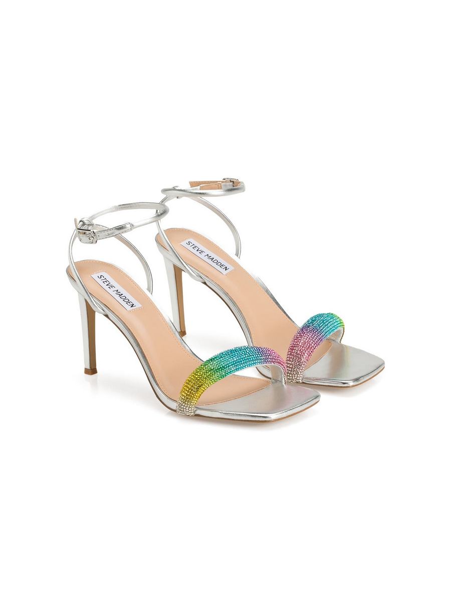 

Босоножки женские STEVE MADDEN 001399139 серебристые 37 EU, Серебристый, 001399139