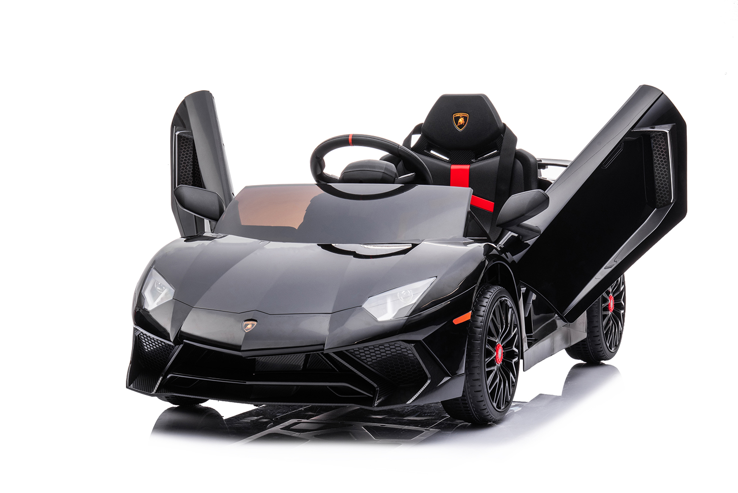 фото Детский электромобиль lamborghini aventador sv roadster 2wd 12v - bdm0931-black