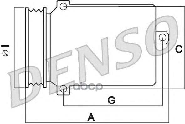 фото Компрессор mercedes w212 e200cgi, e250cgi dcp17112 denso арт. dcp17112