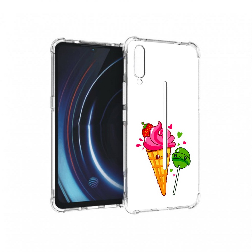 

Чехол MyPads Tocco для Vivo iQOO Вкусняшки (PT226955.389.45), Прозрачный, Tocco