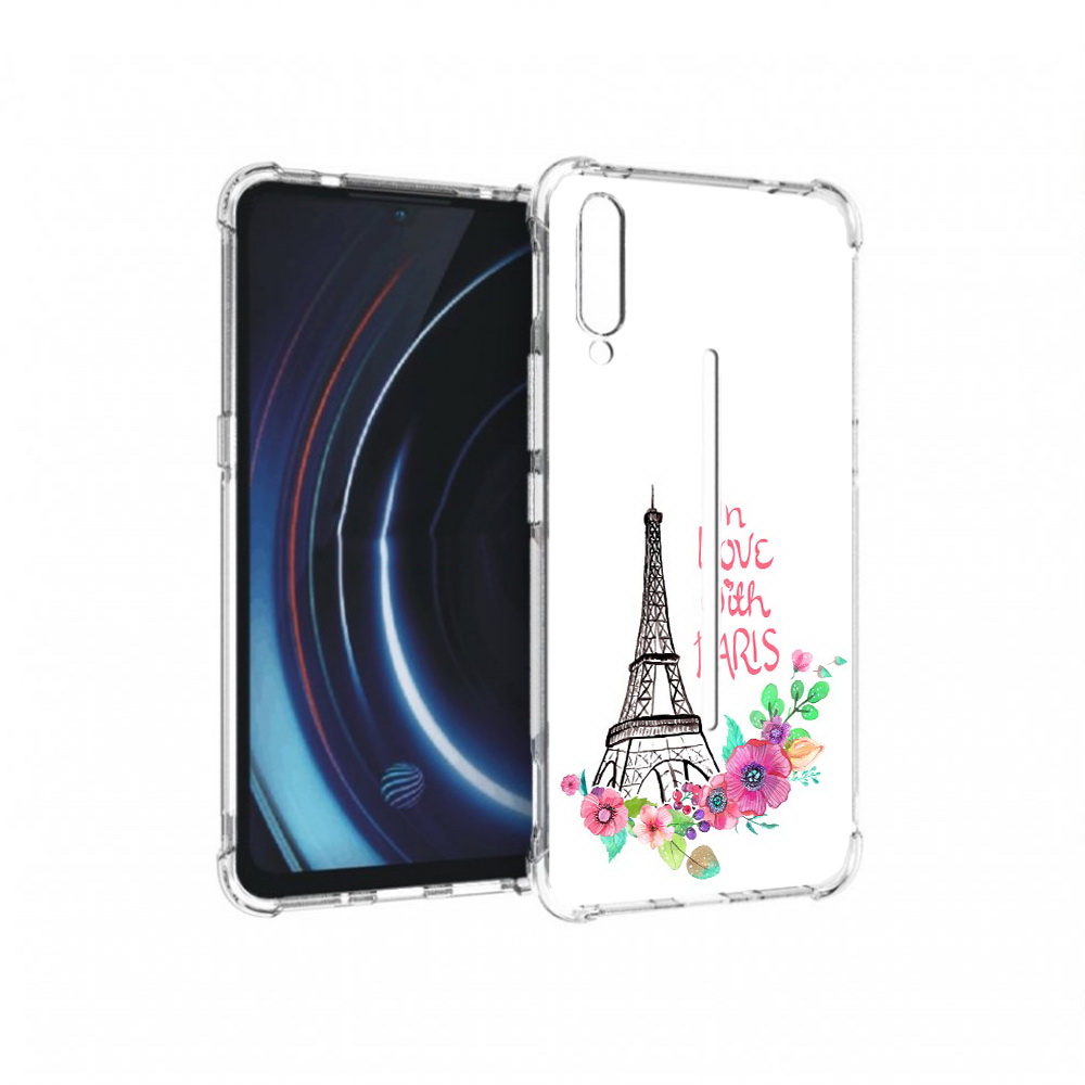 

Чехол MyPads Tocco для Vivo iQOO любимый париж (PT226955.389.452), Прозрачный, Tocco