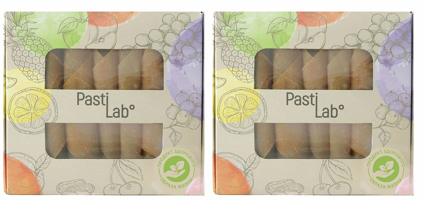 Пастила PastiLab медовая Яблочная, 250 г, 2 шт