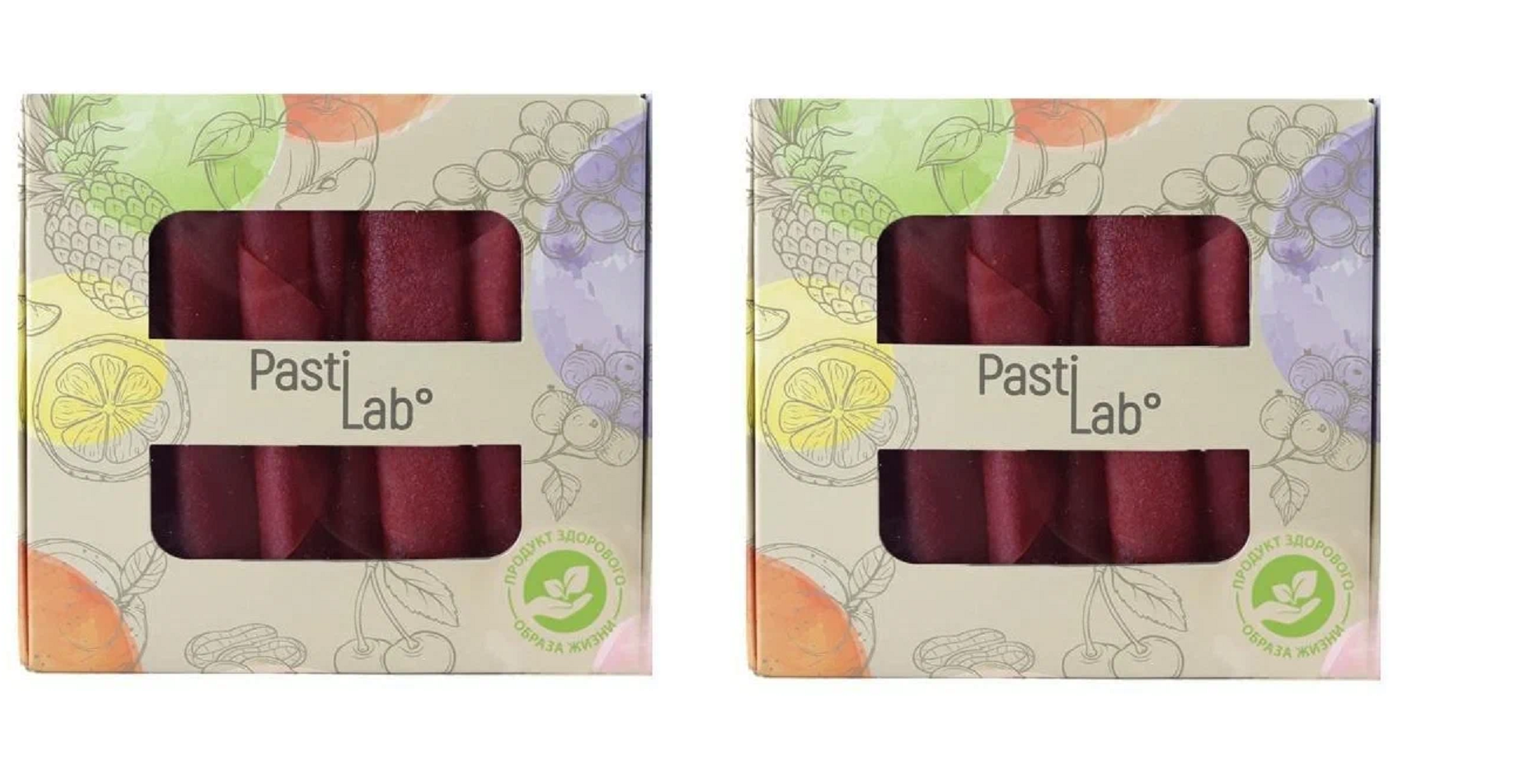 Пастила PastiLab медовая Малиновая, 250 г * 2 шт