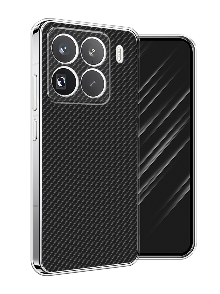 

Чехол Awog на Xiaomi 15 Pro "Черный карбон", 323750-1