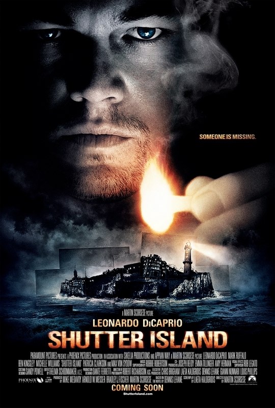 

Постер к фильму "Остров проклятых" (Shutter Island) 50x70 см