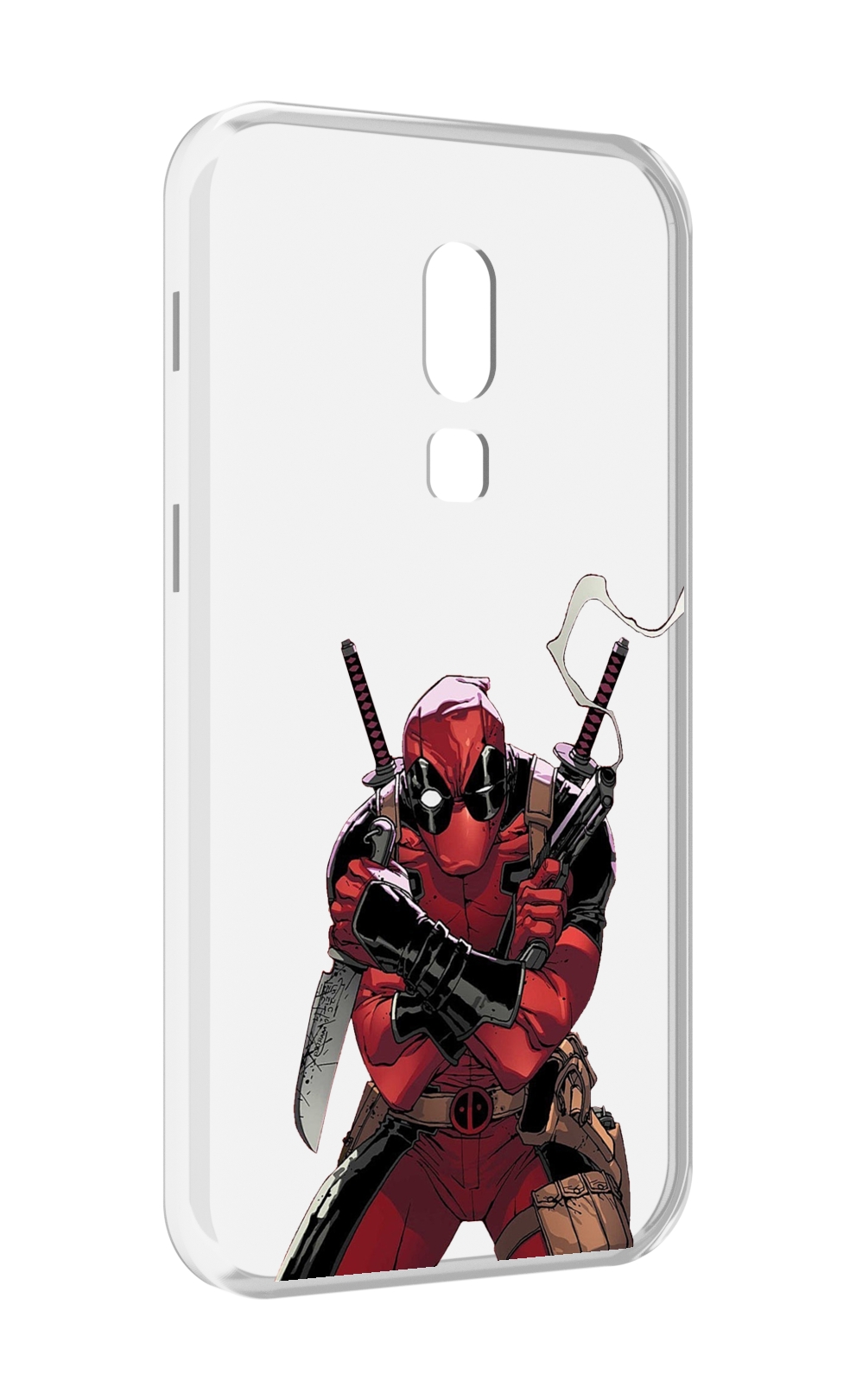 

Чехол MyPads дедпул-подмигивает для Meizu V8, Прозрачный, Tocco