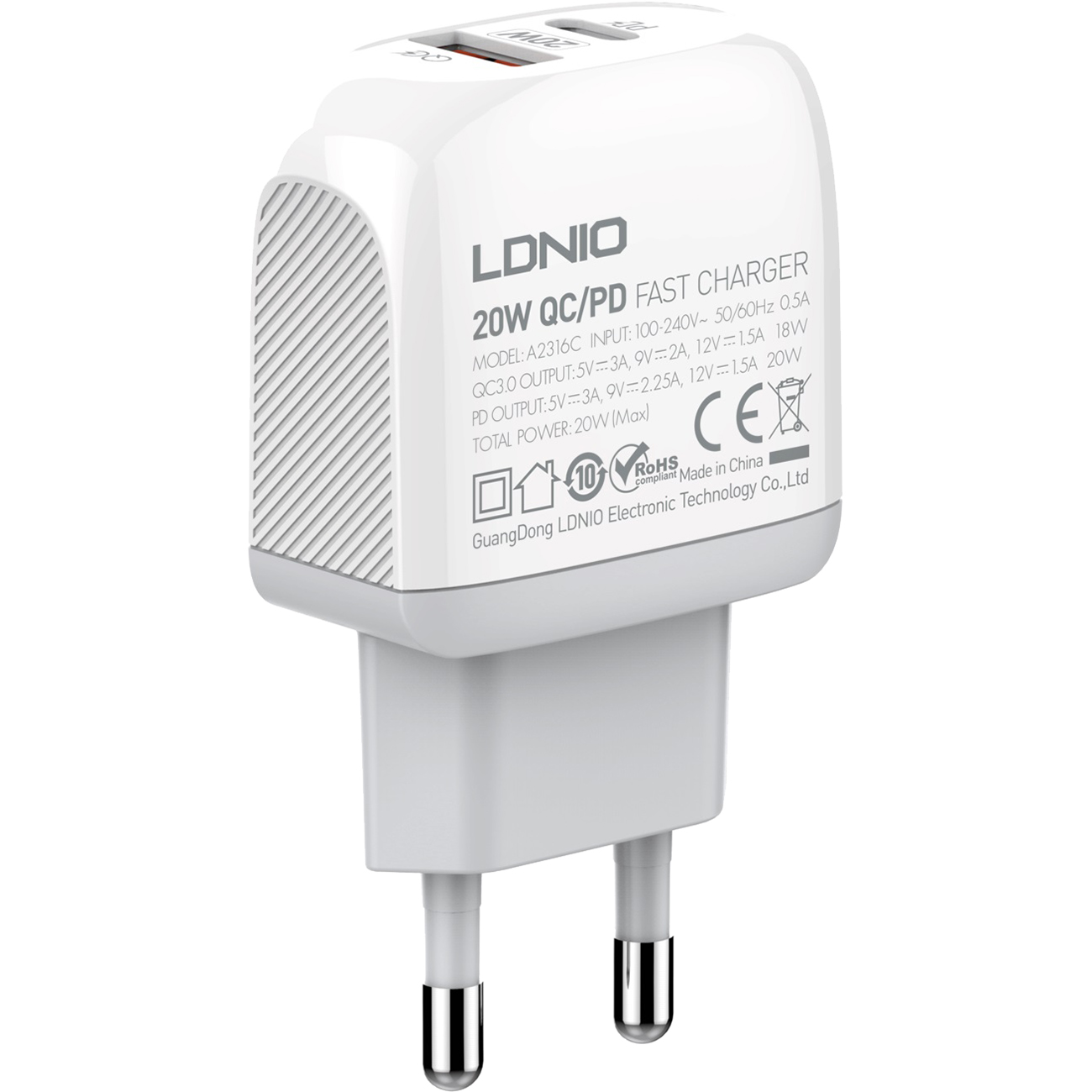 

СЗУ LDNIO A2316C Type-C (LD_B4553), A2316C Type-C (LD_B4553)